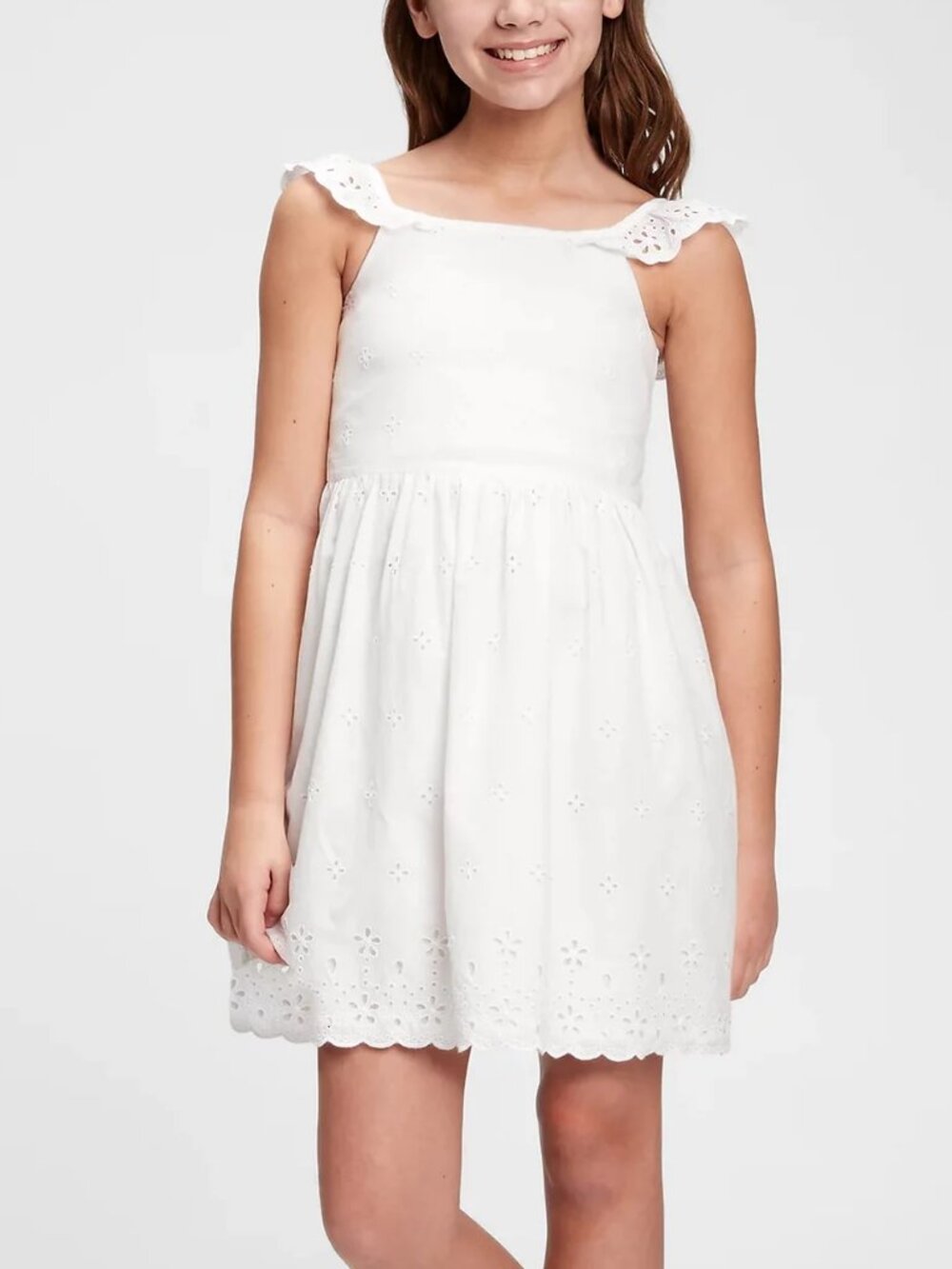 GAP Kids White Summer Dress